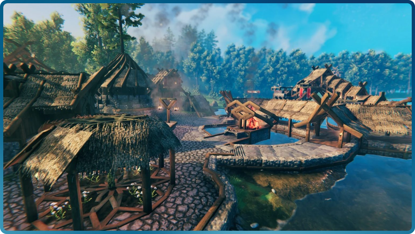 Valheim server running on a mini PC